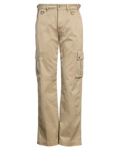 Celine Man Pants Khaki Size 30 Cotton In Brown