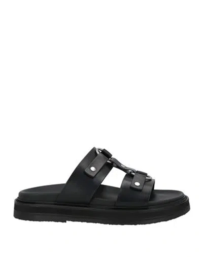 Celine Man Sandals Black Size 9 Leather