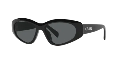 Celine Man Sunglass Monochroms Cl40279u In Black