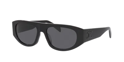 Celine Man Sunglass Triomphe Cl40334u In Burgundy