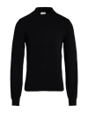 Celine Man Sweater Black Size L Wool, Polyamide, Elastane In Black