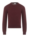 Celine Man Sweater Burgundy Size M Cashmere In Red