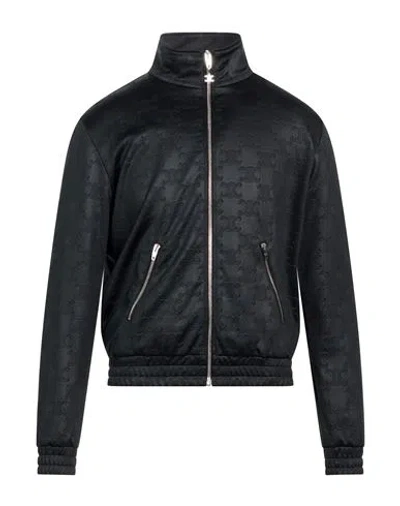 Celine Man Sweatshirt Black Size S Polyester