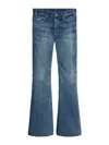 Celine Women Marco Jeans In Denim With Dark Union Wash In Blue
