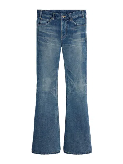 CELINE MARCO JEANS IN DENIM WITH DARK UNION WASH