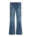 Celine Women Marco Jeans In Denim With Dark Union Wash In Blue