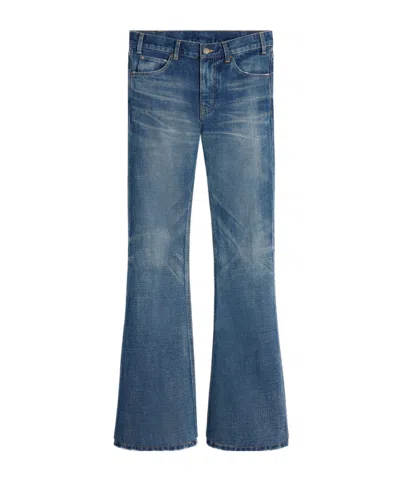 CELINE MARCO JEANS IN DARK UNION WASH DENIM