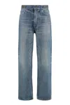 Celine Margaret 5-pocket Straight-leg Jeans In Blue