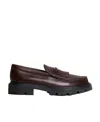 Celine Margaret Tassel Love Shoes In Brown