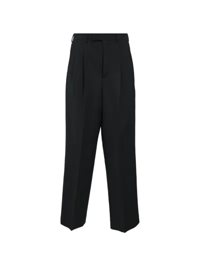 Pre-owned Celine Margaret Trousers In Black