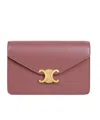 Celine Margo Chain Shoulder Bag In Pink