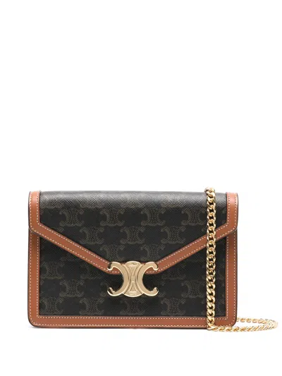 Celine Margo Wallet On Chain In Black