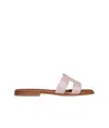 Celine Marina Mule In Calfskin