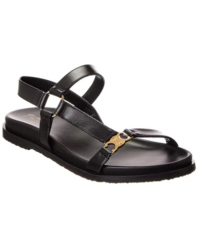CELINE CELINE MAUD TRIOMPHE LEATHER SANDAL