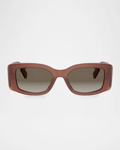 CELINE MAXI TRIOMPHE 53MM RECTANGULAR SUNGLASSES