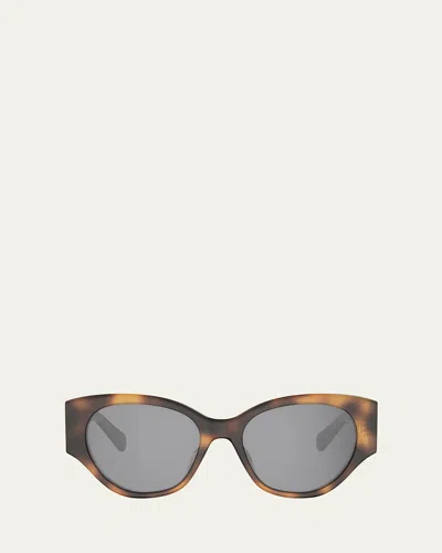 CELINE MAXI TRIOMPHE ACETATE BUTTERFLY SUNGLASSES