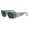 Celine Triomphe Acetate Rectangle Sunglasses