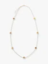 Celine Medaille Sautoir Metal Necklace In Gold