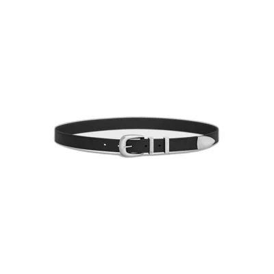 Celine Medium 25mm Belt In Orange