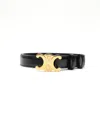 Celine Céline Medium 25mm Triomphe Belt, Size 75