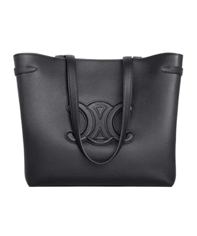 Celine Medium Cabas Anaïs Cuir Triomphe In Grained Calfskin