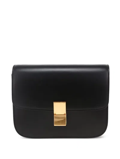Pre-owned Celine Medium Classic Box Crossbody Bag In Black