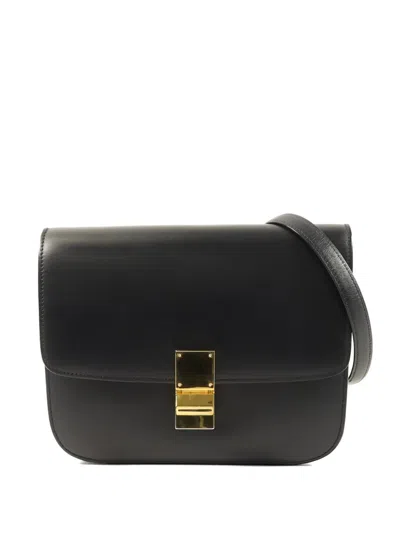 Pre-owned Celine Medium Classic Shoulder Bag In Black
