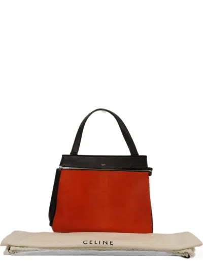 Pre-owned Celine Medium Edge Shoulder Bag In Black