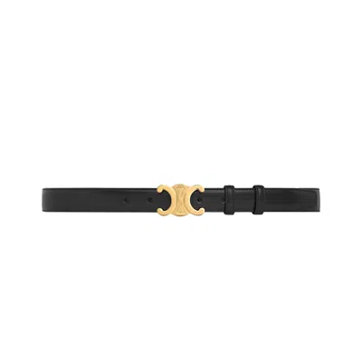 Pre-owned Celine Medium Elegant Belt 'black' | Women's Size 85