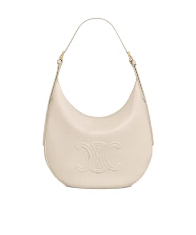 Celine Medium Helose Handbag In Grey