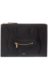 Celine Women Medium Bag In Polished Calfskin In Black