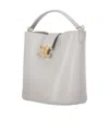 Celine Medium Logo Handbag In White