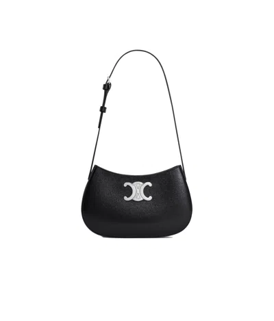 Celine Medium Logo Shoulder Bag In 38si