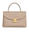 Celine Medium Nino Bag In Supple Grained Calfskin In Neutral
