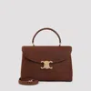 Celine Medium Nino Bag In Grained Nubuck Calfskin In Brown