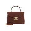 Celine Medium Nino Bag In Grained Nubuck Calfskin In Brown