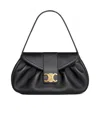 Celine Medium Polly Handbag In Black