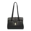 Celine Medium Soft 16 Bag In Supple Grained Calfskin In Black