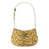 Celine Tilly Medium Triomphe Coated Canvas Shoulder Bag
