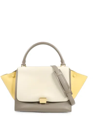 Celine Medium Trapeze Tote Bag In Multi
