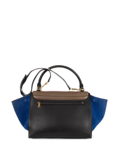 Celine Medium Trapeze Tote Bag In Purple