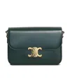 Celine Medium Trimphe Shoulder Bag In Green