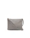 Celine Céline Medium Trio Bag In Gray