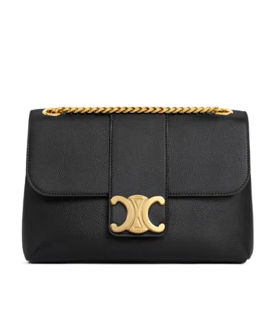 CELINE MEDIUM VICTOIRE BAG IN SUPPLE CALFSKIN
