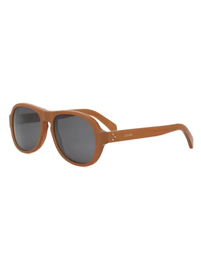 Celine Men's 3 Dots 55mm Geometric Sunglasses