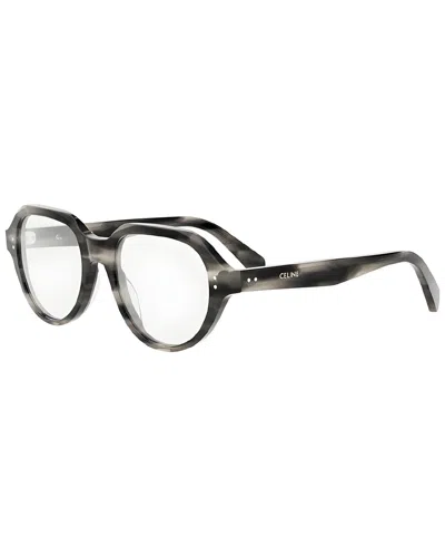 Celine Men's 52mm Optical Frames In Gray