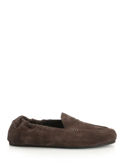 CELINE CELINE MEN "ADAM" MOCCASIN IN SUEDE LEATHER