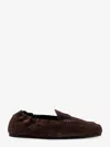 Celine Men Triomphe Loafer With Elastic Insert In Brown
