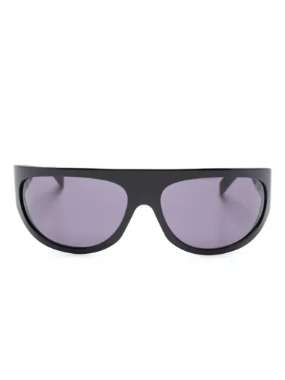 Celine Solid Color Mask Sunglasses In Multicolor
