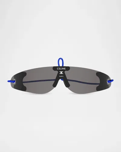 Celine Men & Apos;s Runner Shield Sunglasses In Multi